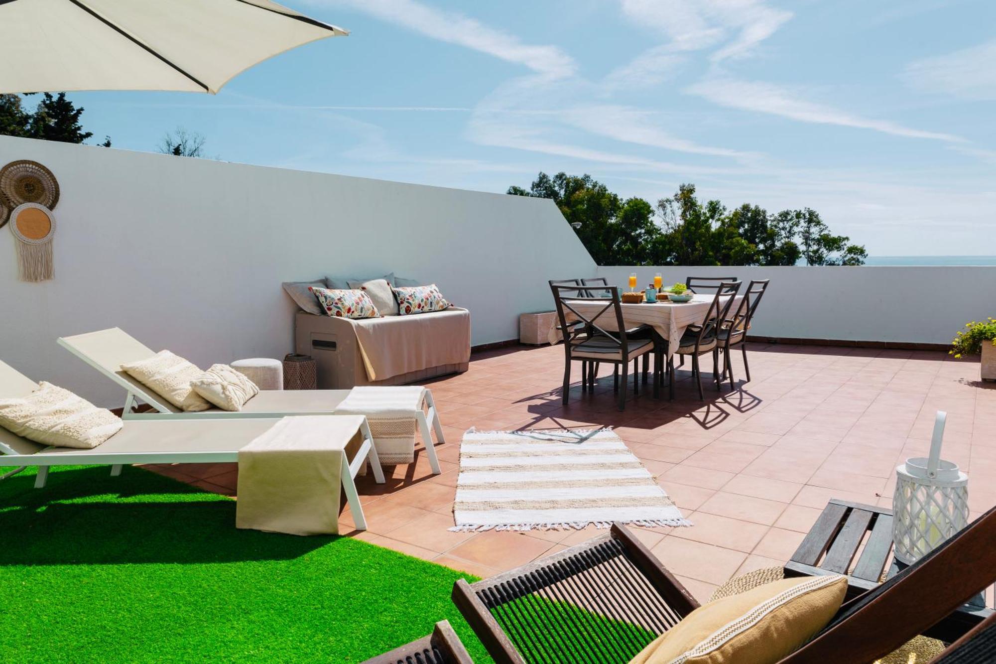 Frente A La Playa Apartamento Boutique En Marbella Bagian luar foto